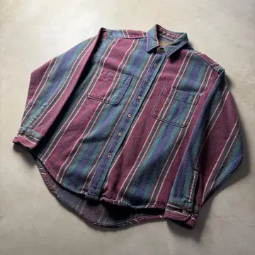 90s St.JOHN'S BAY 플란넬 셔츠 made USA