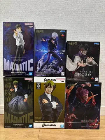 [ 주술회전 ] 프라이스 피규어 6체 세트