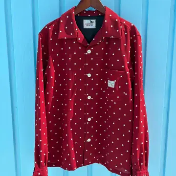 갱스터빌 폴카 도트 셔츠 로카빌리 글래드핸드 로카빌리