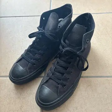 인기 스테디셀러 컨버스 올스타 올블랙 하이컷 스니커즈 신발