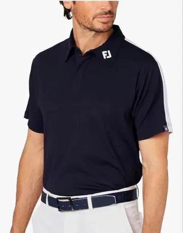 풋조이 골프 셔츠 반팔 하프 지퍼 셔츠