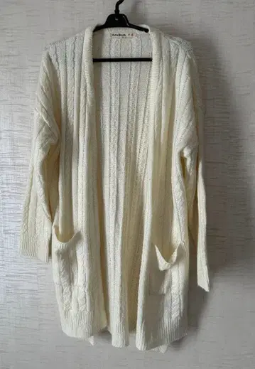 Cutie Blonde 롱 니트 가디건 월드