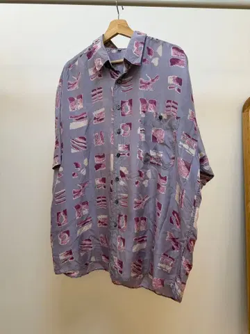 JAN PAULSEN 빈티지 반팔 셔츠