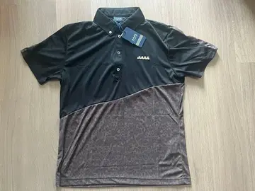 muta Marine 무타 마린 버튼 다운 피케 셔츠 사이즈 7 블랙