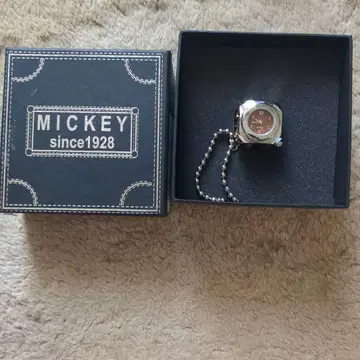 MICKEY since 1928 사각형 시계 체인 포함