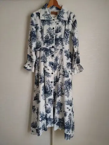 AMERI 토와르 드 주이 셔츠 원피스 긴팔