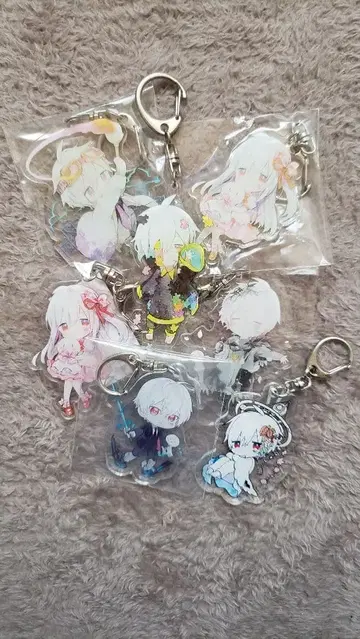 마후마후 아크릴 키링 세트