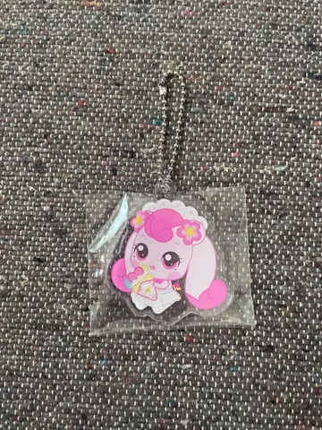 티니핑 마리오 크레이프 콜라보 아크릴 키링 하츄핑