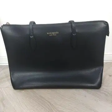 kate spade (케이트 스페이드) 블랙 가죽 토트백