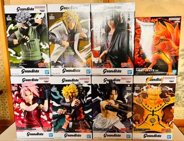 Grandista 나루토 피규어 8개 세트
