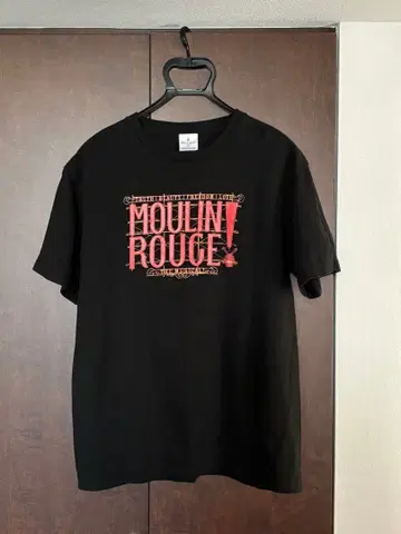 뮤지컬 Moulin Rouge 티셔츠 남녀 공용 L 사이즈