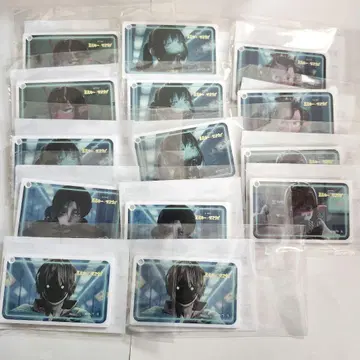 은하특급 밀키 웨이 서브웨이 죄수표 느낌 아크릴 참