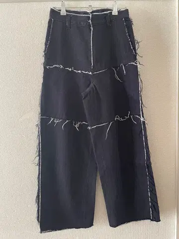 [ EMOELLE ] 컷오프 라인 데님