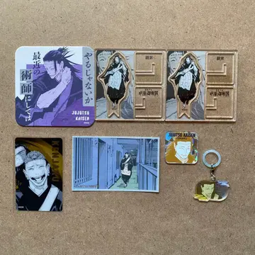 주술회전 켄자쿠 주술회전 전시회 아크릴X 피규어 아트 코스터