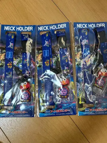유니버셜 스튜디오 재팬 넥 홀더 3개 세트 아트 이사 센터