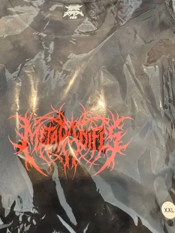 BABYMETAL 메탈라지 XXL 타이 다이 롱 슬리브 티셔츠 베비메탈