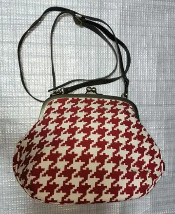 AYANOKOJI 아야노코지 가마구치 백 버드 체크