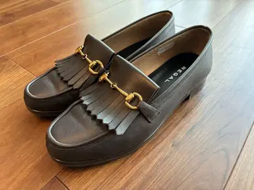 REGAL 프린지 장식 브라운 로퍼