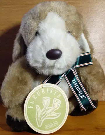 [선애로우 봉제 인형 개(FLEURISTE)] 쇼와 레트로