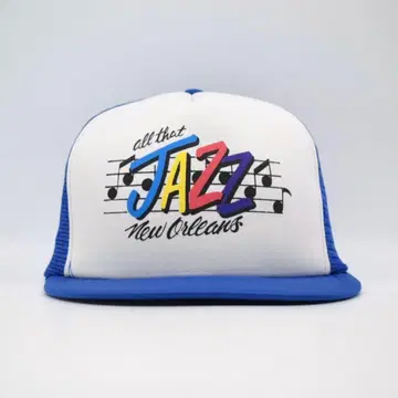 새상품급 90s 뉴올리언스 JAZZ 재즈 메쉬 캡 수베니어