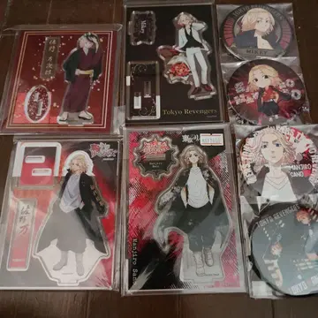 도쿄 리벤저스 아크릴 스탠드 캔뱃지 사노 만지로