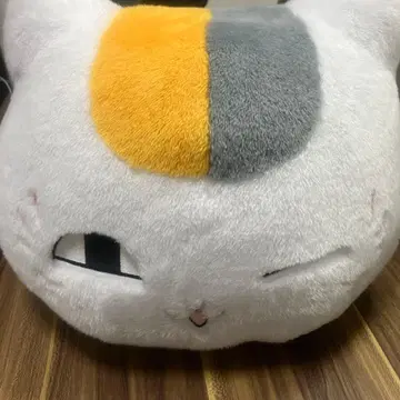 나츠메 우인장 메챠모후굿토 냥코센세 얼굴형 봉제 인형 윙크 ver