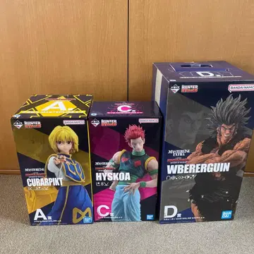 헌터헌터 제일복권 피규어 크라피카, 히소카, 우보긴