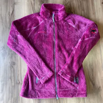 MAMMUT 플리스 자켓 핑크 M