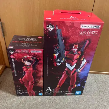 BANDAI 에반게리온 2호기 라스트 원 아스카 피규어 세트