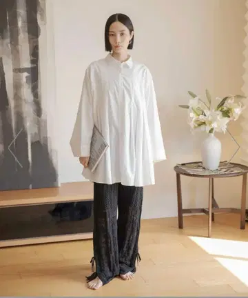 lepsim [ 오피스라인 ] 턱A라인 셔츠