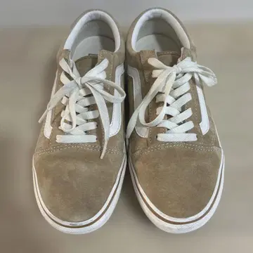 [ vans ] 베이지 스웨이드 스니커즈