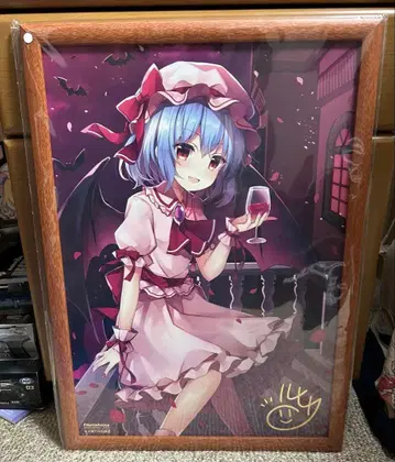 동방Project 루히카 레밀리아 스칼렛 A3 금박 포스터