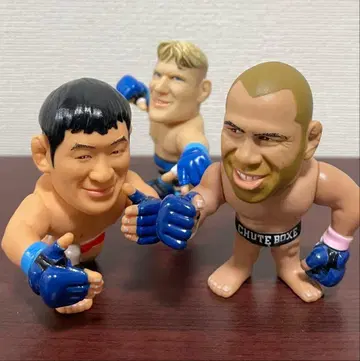 PRIDE 미니 피규어 사쿠라바 시우바 바넷 3체 세트