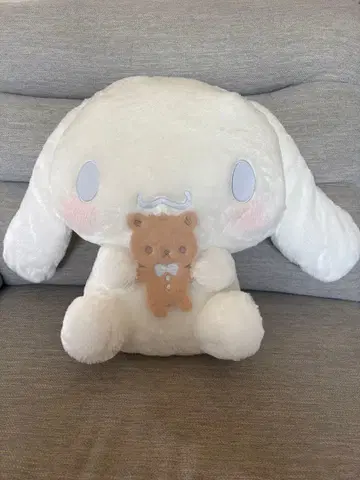 시나모롤 초초 BIG 봉제 인형 ~곰돌이 안아줘~