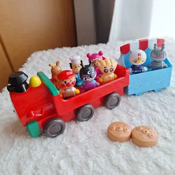 호빵맨 첫 하우스 인형 세트 SL맨과 8명의 친구들