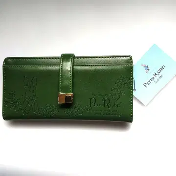 피터래빗 그린 장지갑