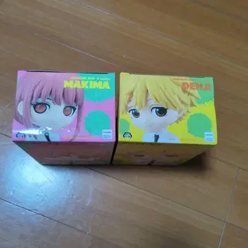 체인소 맨 Qposket 마키마 & 덴지 세트