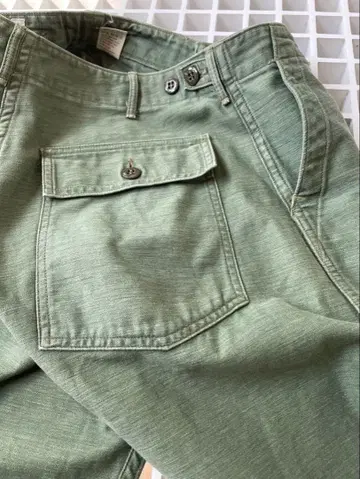 orslow 퍼티그 팬츠 베이커 팬츠 오어슬로우 슬림 타입