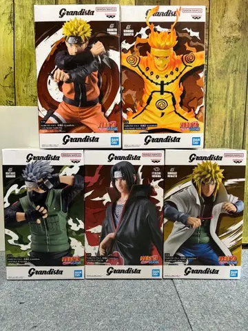 Grandista 나루토 질풍전 나루토 카카시 이타치 미나토 세트