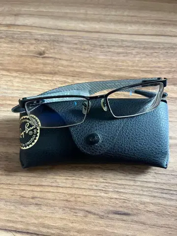 Ray-Ban 안경 케이스 포함 RB8412 카본 레이밴
