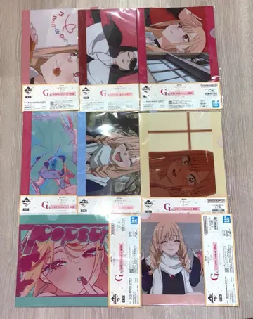 제일복권 그 비스크돌은 사랑을 한다 G상 클리어 파일 세트