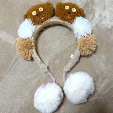 유니버셜 USJ 팀 머리띠 폼폼