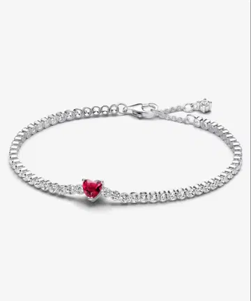 Pandora 하트 팔찌