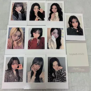 tripleS msnz AppleMusic 혜택 10장 세트