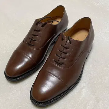 시착만 한 상품 굿이어 내익 스트레이트 팁 브라운 5.5