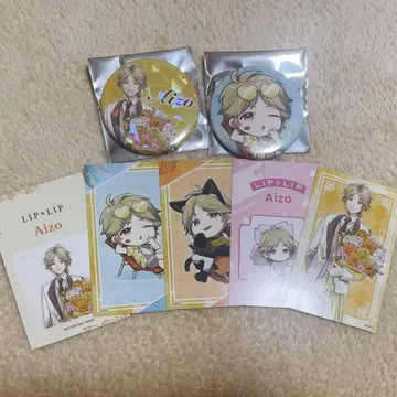 HoneyWorks LIP x LIP 아이조 캔뱃지 트레이딩 카드