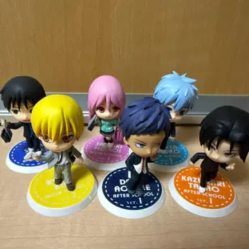 쿠로코의 농구 제일복권 큥캐러 피규어 6체