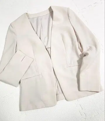 PLST 드라이 폴리에스테르 칼라리스 자켓 라이트 그레쥬 봄/여름