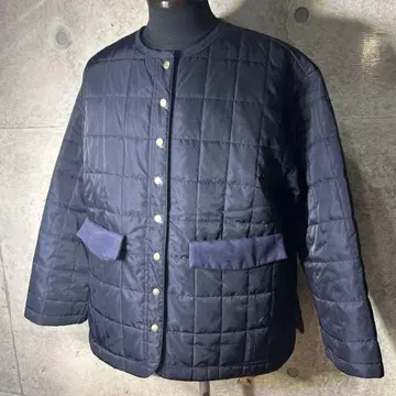 [ 새상품급 ] 골든 베어 퀼팅 노카라 자켓 L