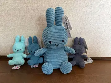 미피 봉제 인형 키링 블루 계열 세트 나인체